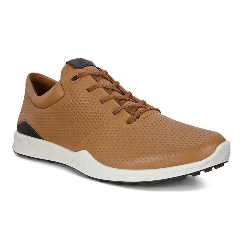 Men Ecco M Golf S-Lite - Golf Shoes Brown - India SQWARC493